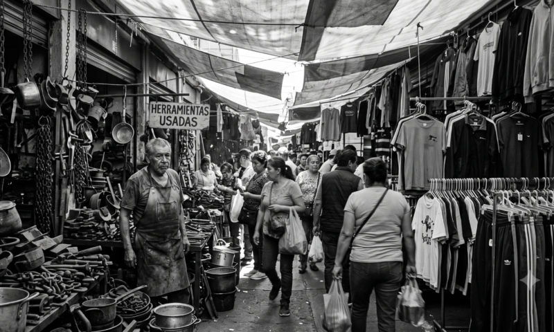 Tianguis de La Lagunilla registra incremento del 40 por ciento en costos